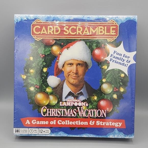 National Lampons Christmas Vacation Card Scramble Strategy Board Game New Sealed - Picture 1 of 10